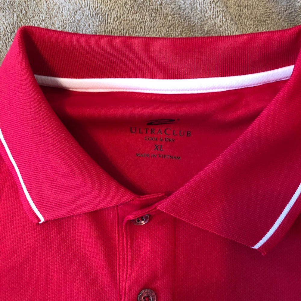 NWT Ultra Club men’s polo shirt XL - Picture 6 of 7